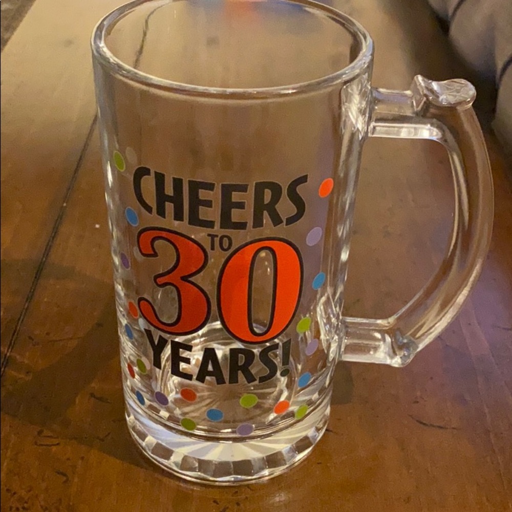 Cheers to 30 years mug